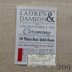 A6 Modern Text | Design 209