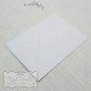 5x7 White Diamond Flap Envelope 100gsm