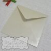 155mm x 155mm Pearlescent Cream Envelope