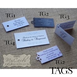 Tags VARIOUS SIZES