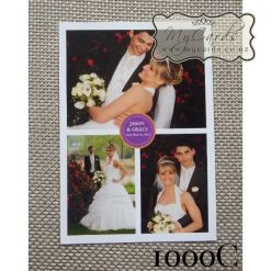 A6 Thank You Card | Photo | Design 1000C
