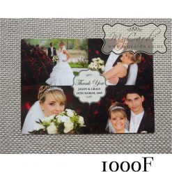 A6 Thank You Card | Photo | Design 1000F