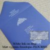 PRINTED Flourish on Envelopes