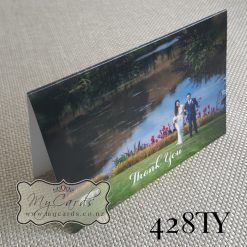 A6 Tent Photo Thank You Card | Design 428