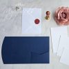 A6 Pocketfold Blue Matt