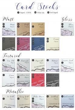 Card Stocks