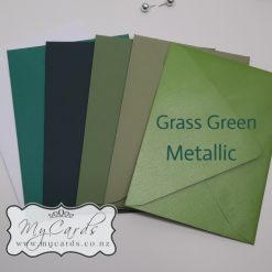green envelopes grass 5x7 i8
