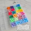 Wax for Seals - Multi Colour Hex (box of 700)  BOX C