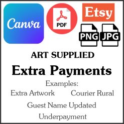Art Supplied Extra Payments